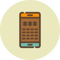 Pin Code Creative Icon Design vector