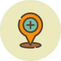 Location Creative Icon Design vector