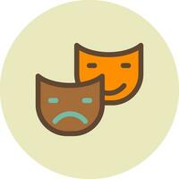 Comedy Creative Icon Design vector