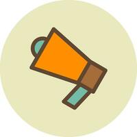 Megaphone Creative Icon Design vector