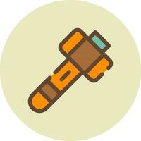 Hammer Creative Icon Design vector