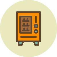 Vending Machine Creative Icon Design vector