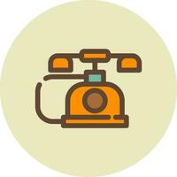 Telephone Creative Icon Design vector