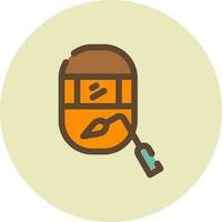 Welding Mask Creative Icon Design vector