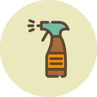 Spray Bottle Creative Icon Design vector