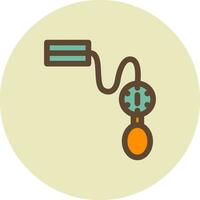 Tensiometer Creative Icon Design vector