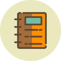 Notebook Creative Icon Design vector