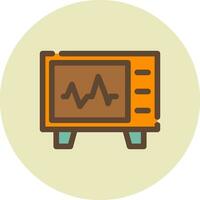 Cardiogram Creative Icon Design vector