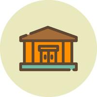 Bank Creative Icon Design vector