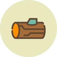 Log Creative Icon Design vector