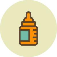 Feeding Bottle Creative Icon Design vector