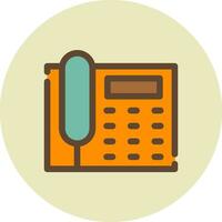 Telephone Creative Icon Design vector