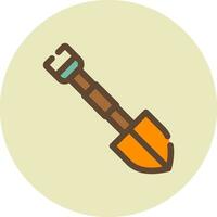 Shovel Creative Icon Design vector