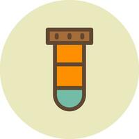 Test Tube Creative Icon Design vector