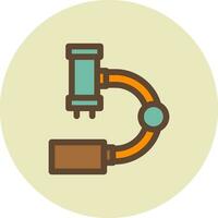 Microscope Creative Icon Design vector