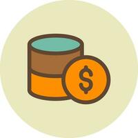 Coins Creative Icon Design vector