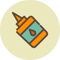 Glue Creative Icon Design vector