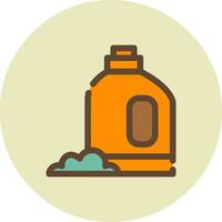 Detergent Creative Icon Design vector