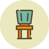 Chair Creative Icon Design vector