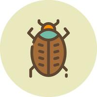 Bug Creative Icon Design vector