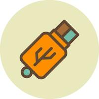 USB Creative Icon Design vector