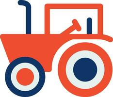 Tractor Creative Icon Design vector