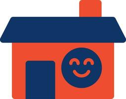 Happy Home Creative Icon Design vector