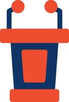 Lectern Creative Icon Design vector