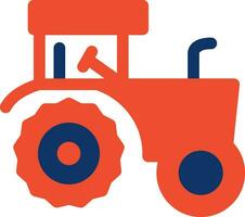 Tractor Creative Icon Design vector