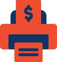 Printer Creative Icon Design vector