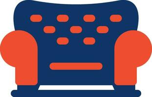 Sofa Creative Icon Design vector