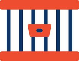 Jail Creative Icon Design vector