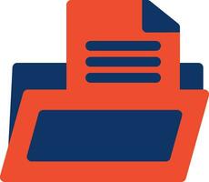 Folder Creative Icon Design vector