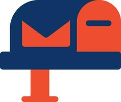 Mail Box Creative Icon Design vector