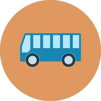 Bus Creative Icon Design vector