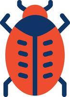 Bug Creative Icon Design vector