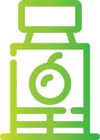 Orange Juice Creative Icon Design vector