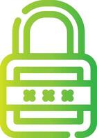 Lock Creative Icon Design vector