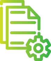 Data Management Creative Icon Design vector