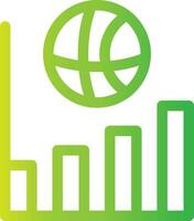 Chart Creative Icon Design vector