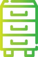 Cabinet Creative Icon Design vector
