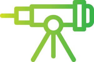 Telescope Creative Icon Design vector