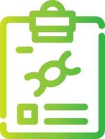 Report Creative Icon Design vector