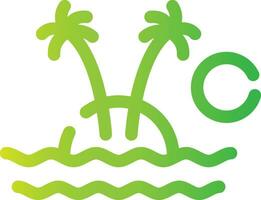 Island Creative Icon Design vector