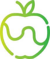 Apple Creative Icon Design vector