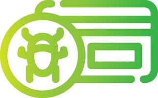 Bug Creative Icon Design vector