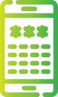 Pin Code Creative Icon Design vector