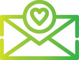 Love Letter Creative Icon Design vector