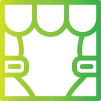Stage Creative Icon Design vector