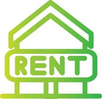 Rent Creative Icon Design vector